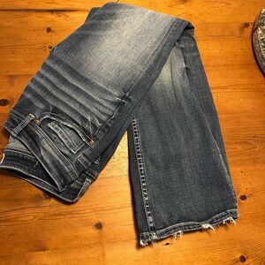 BKE Stella Dark Blue Straight Leg Jeans Size 29